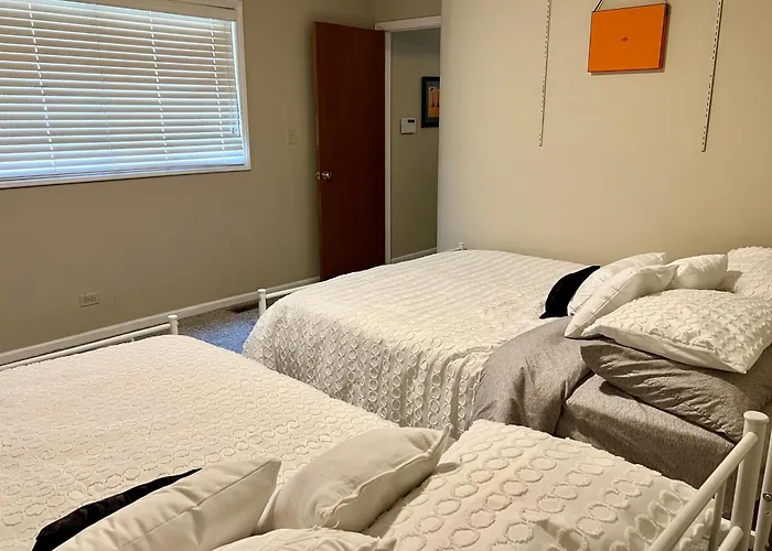 Designer Themed 4 Bedroom In Location With Patio And Fireplace Chicago